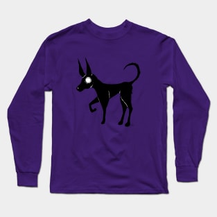 A dog named Wednesday Long Sleeve T-Shirt